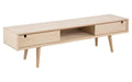 AC Design TV Möbel Century Braun, 160x38x43 cm