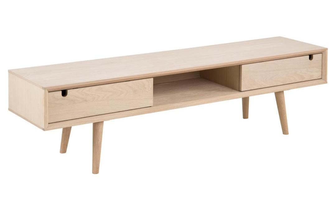 AC Design TV Möbel Century Braun, 160x38x43 cm