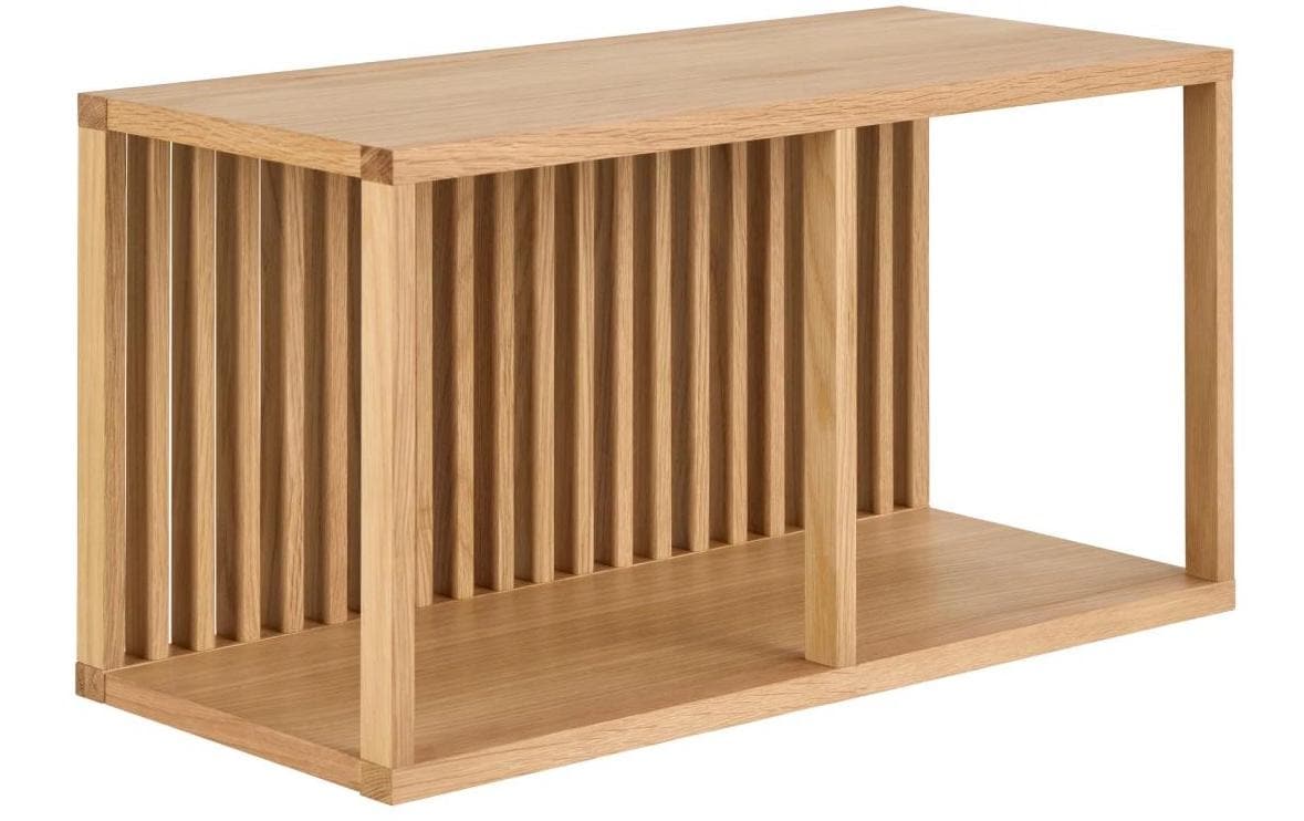 AC Design Wandregal Wellington Hellbraun, 67x31x35.5 cm