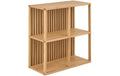 AC Design Wandregal Wellington Hellbraun, 67x31x69 cm