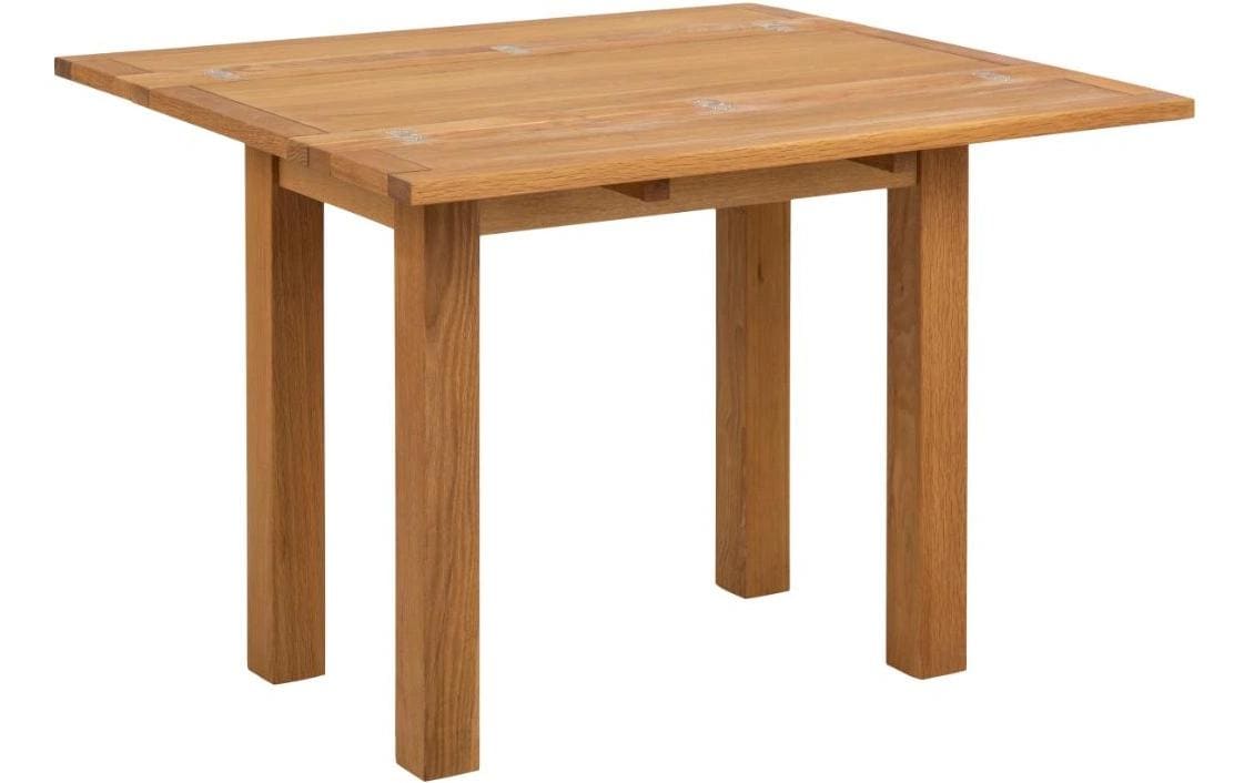 AC Design Esstisch Kenley Braun, 45/90x100x75 cm