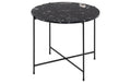 AC Design Couchtisch Avila Schwarz, Ø52x40 cm