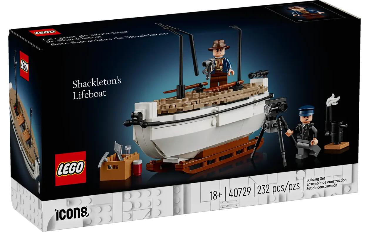 LEGO Icons Shackletons Lifeboat 40729