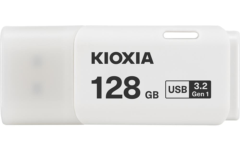 Kioxia TransMemory U301 USB Weiss 128GB 18/6MB/s, USB 3.2 Type-A