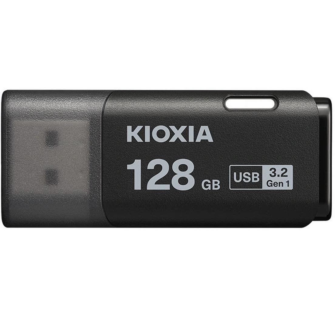 Kioxia TransMemory U301 USB Schwarz 128GB 18/6MB/s, USB 3.2 Type-A