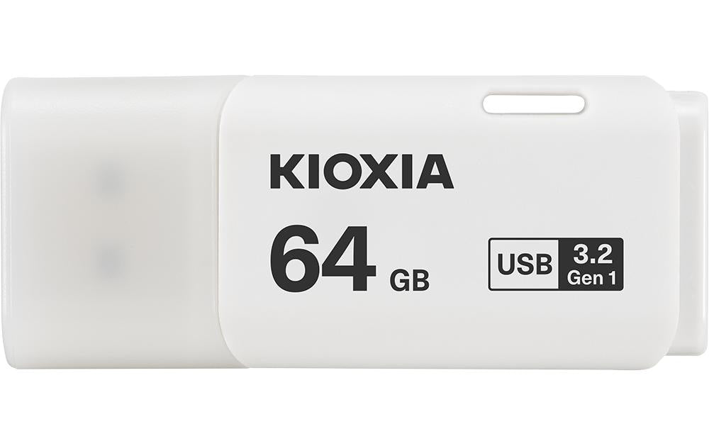 Kioxia TransMemory U301 USB Weiss 64GB 18/6MB/s, USB 3.2 Type-A