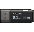 Kioxia TransMemory U301 USB Schwarz 64GB 18/6MB/s, USB 3.2 Type-A