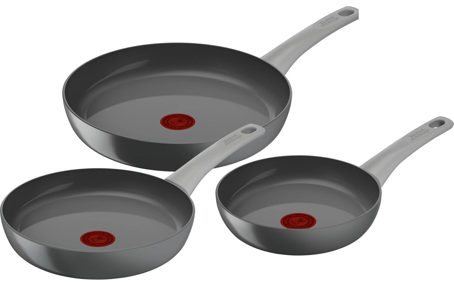 Tefal Bratpfannen Renew On Hippo Iron Set 3-teilig