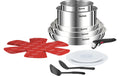 Tefal Pfannenset Ingenio Emotion 13-teilig 13-teilig, Edelstahl