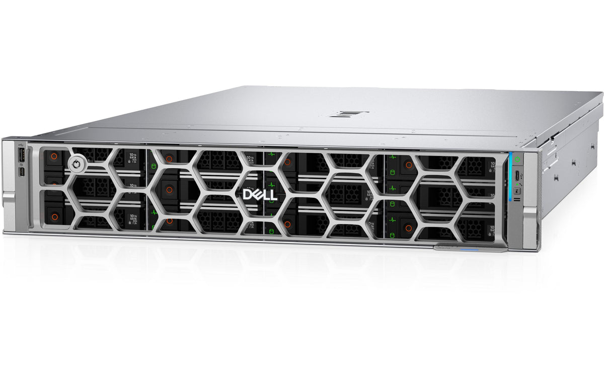 Dell PowerEdge R570,6507P,16x2.5",3Y 1x32GB RAM,1x960GB SSD SATA,2x1100W,H965i