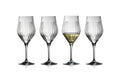 Lyngby Weissweinglas Ane 55cl, 4 Stück Trasparent, Cristallglas, 23.8x9.6 cm (HxD)