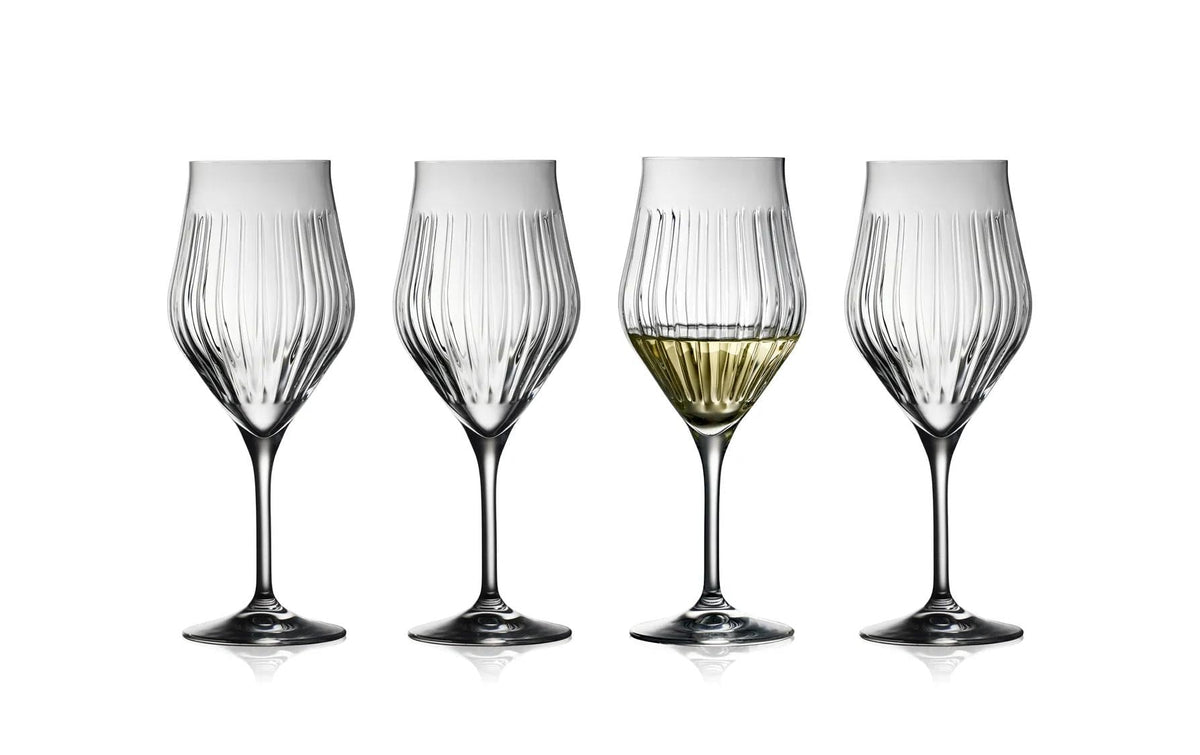 Lyngby Weissweinglas Ane 55cl, 4 Stück Trasparent, Cristallglas, 23.8x9.6 cm (HxD)
