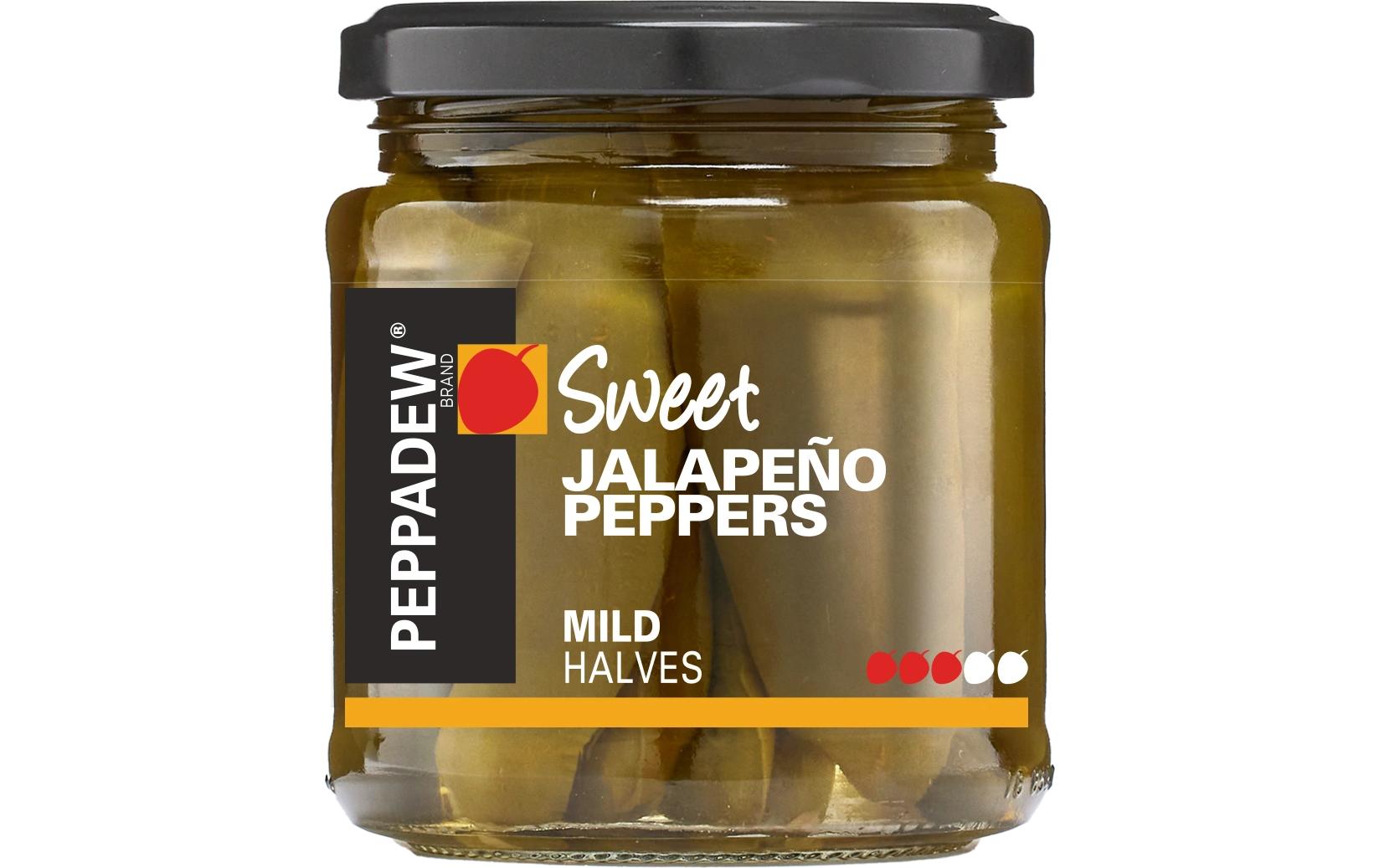 Peppadew Milde Jalapeño Hälften 260 g