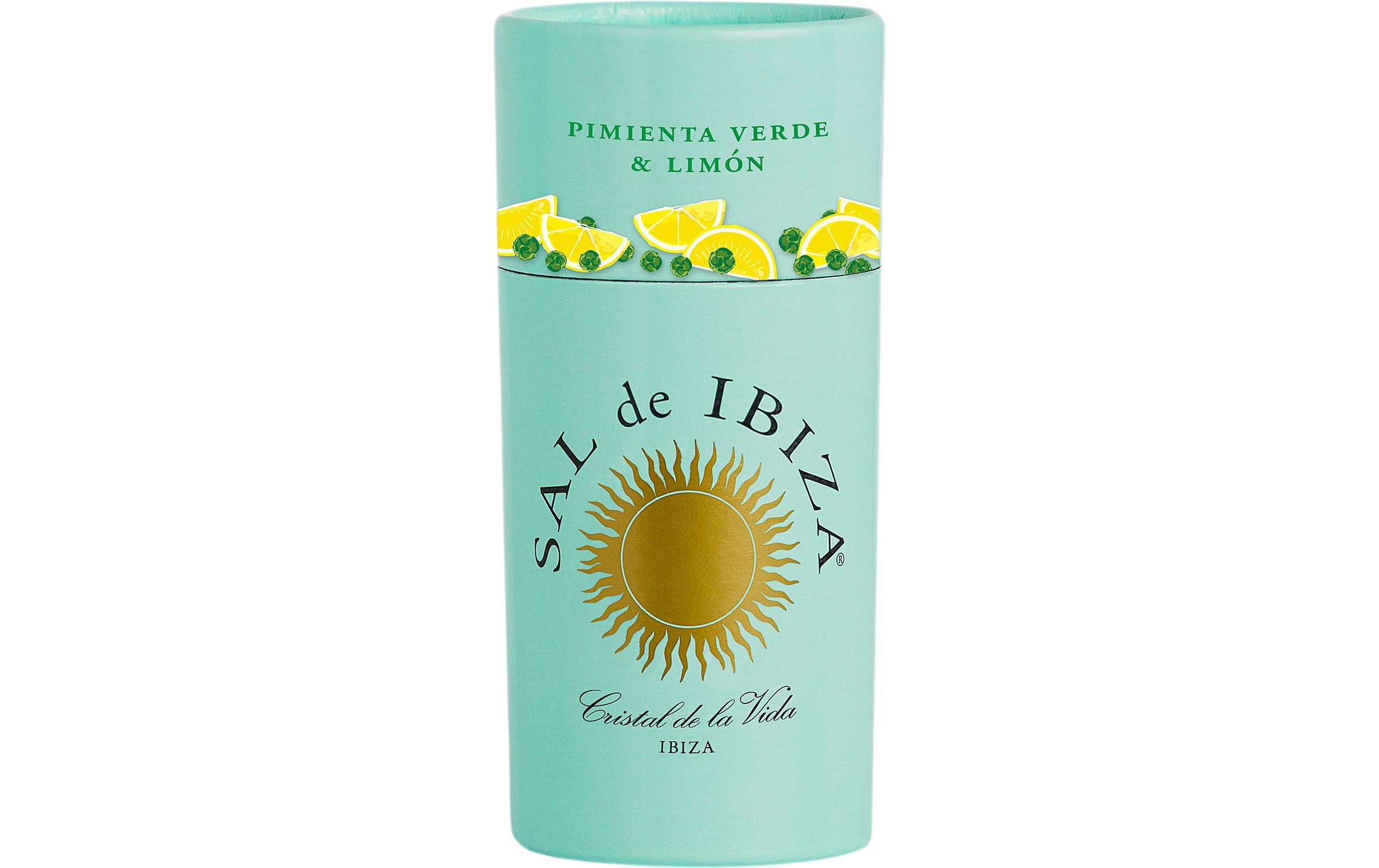 SAL de IBIZA Granito Pimienta Verde & Limon 85 g