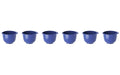 Rosti Eierbecher MiniBowl Margareth,6er Set Electric blue, 5.2x4.5x3.5 cm, 25ml, ABS