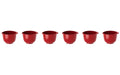 Rosti Eierbecher MiniBowl Margareth,6er Set Red, 5.2x4.5x3.5 cm, 25ml, ABS