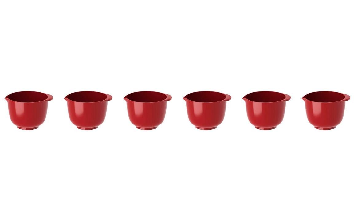 Rosti Eierbecher MiniBowl Margareth,6er Set Red, 5.2x4.5x3.5 cm, 25ml, ABS