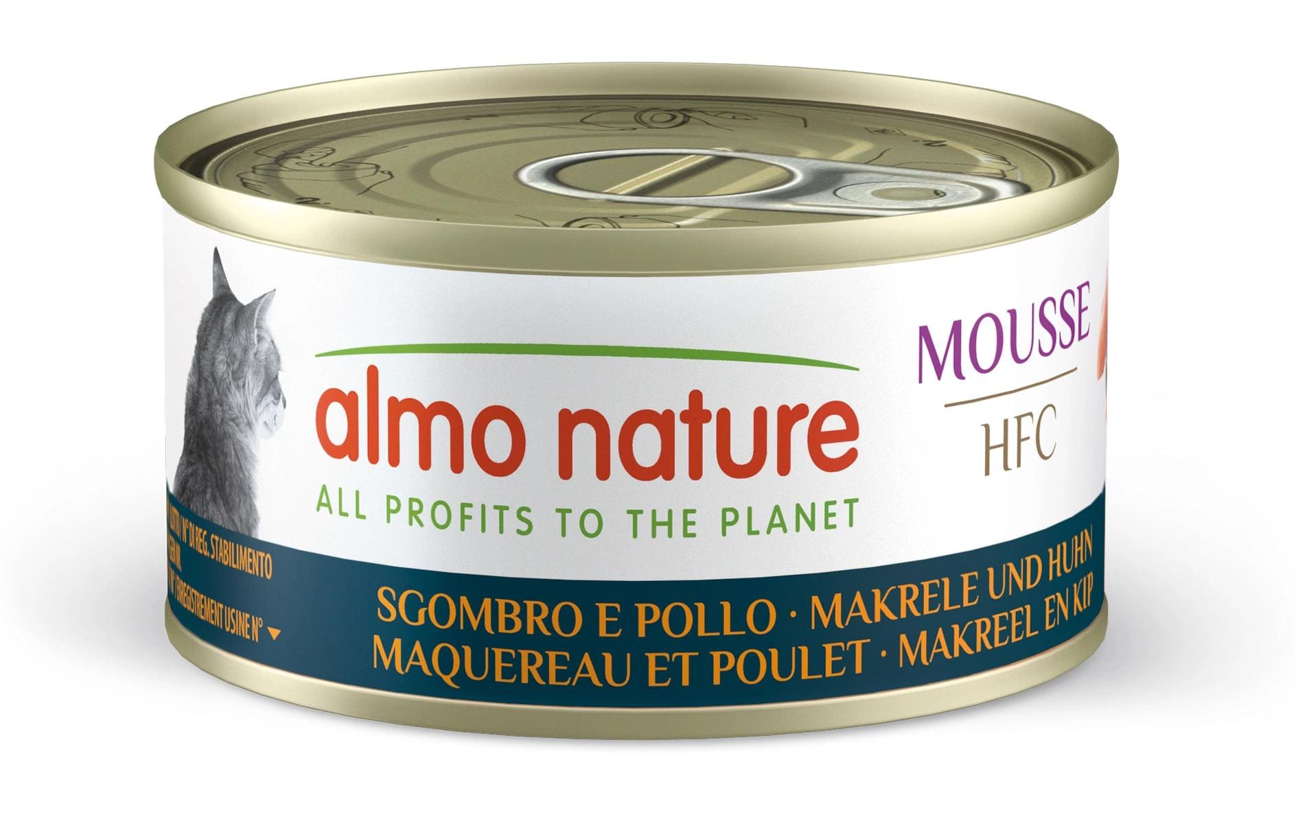 Almo Nature Mousse HFC 70g Makrele & Huhn