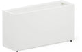 Metal Planter 30 100x30x50cm White Moon