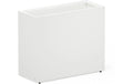Metal Planter Divider 100x40x80cm Moon White