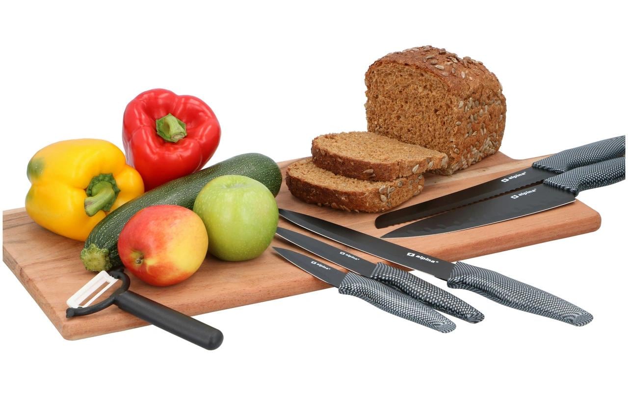 Alpina Kochmesser-Set, 6-teilig 32/23/19,5/13 cm,