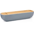 Alpina Brotkasten mit Bambusdeckel 40x12.2x8.5cm