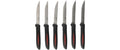 Alpina Steakmesser, 6 Stück Länge: 22.8 cm, SS/PP