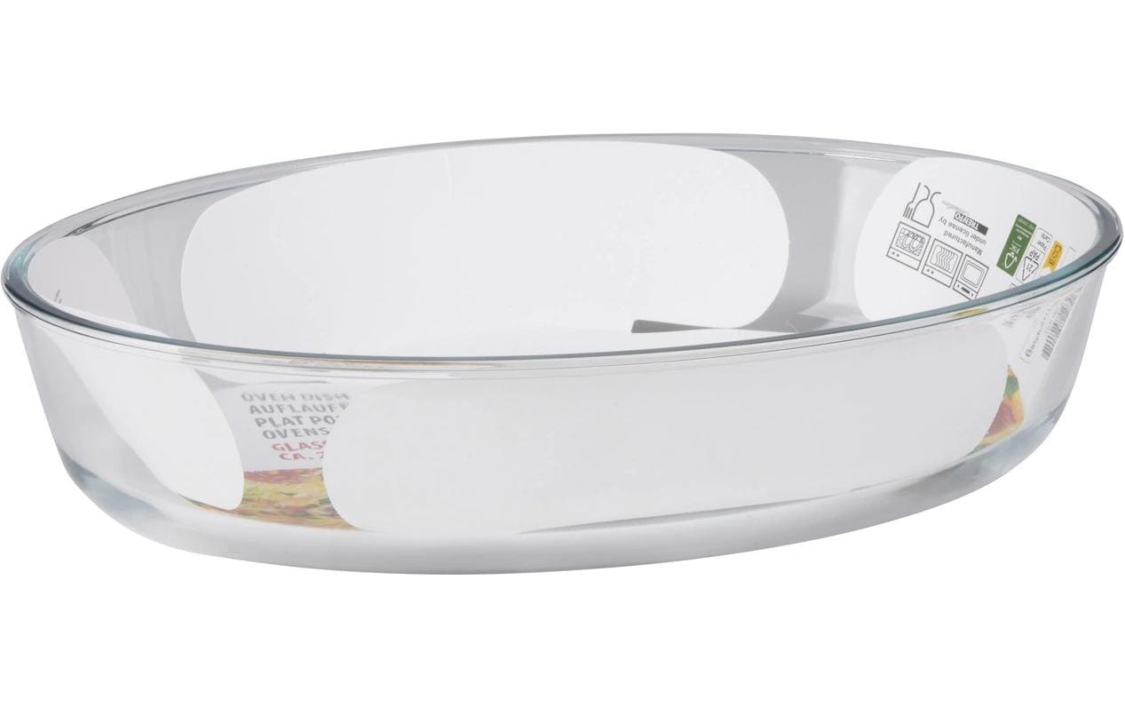 Alpina Auflaufform 2.4L Glas, 30x21x6 cm