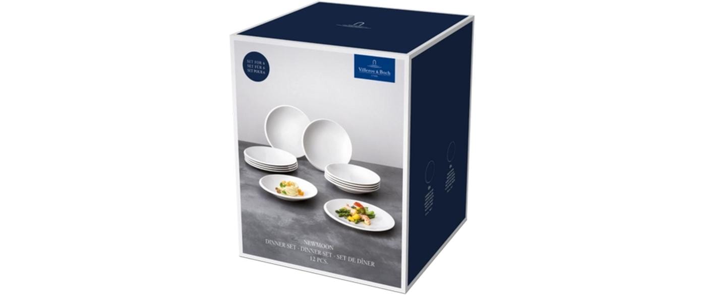 Villeroy & Boch New Moon Dinner-Set 12-teilig