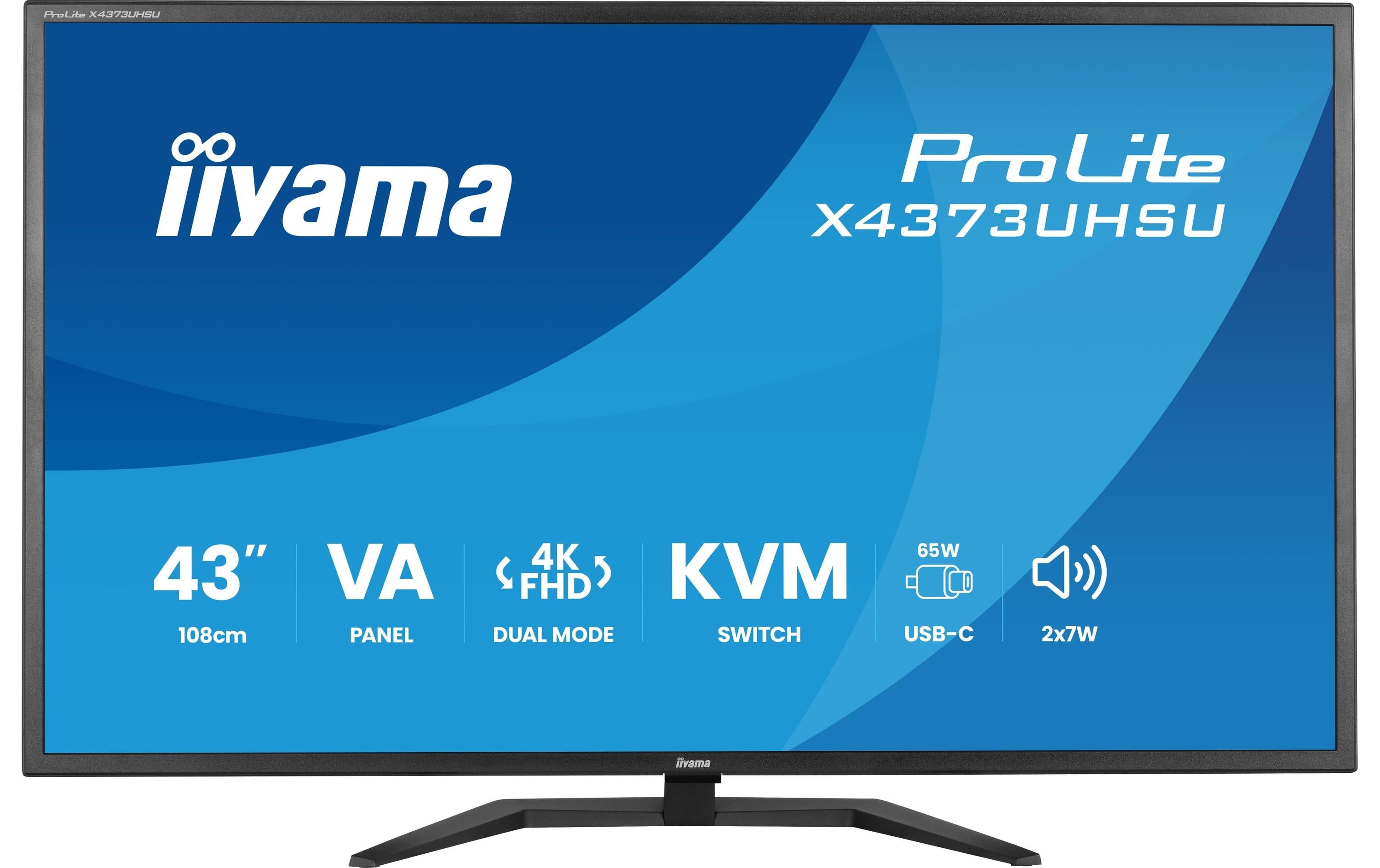IIYAMA 43" X4373UHSU-B2