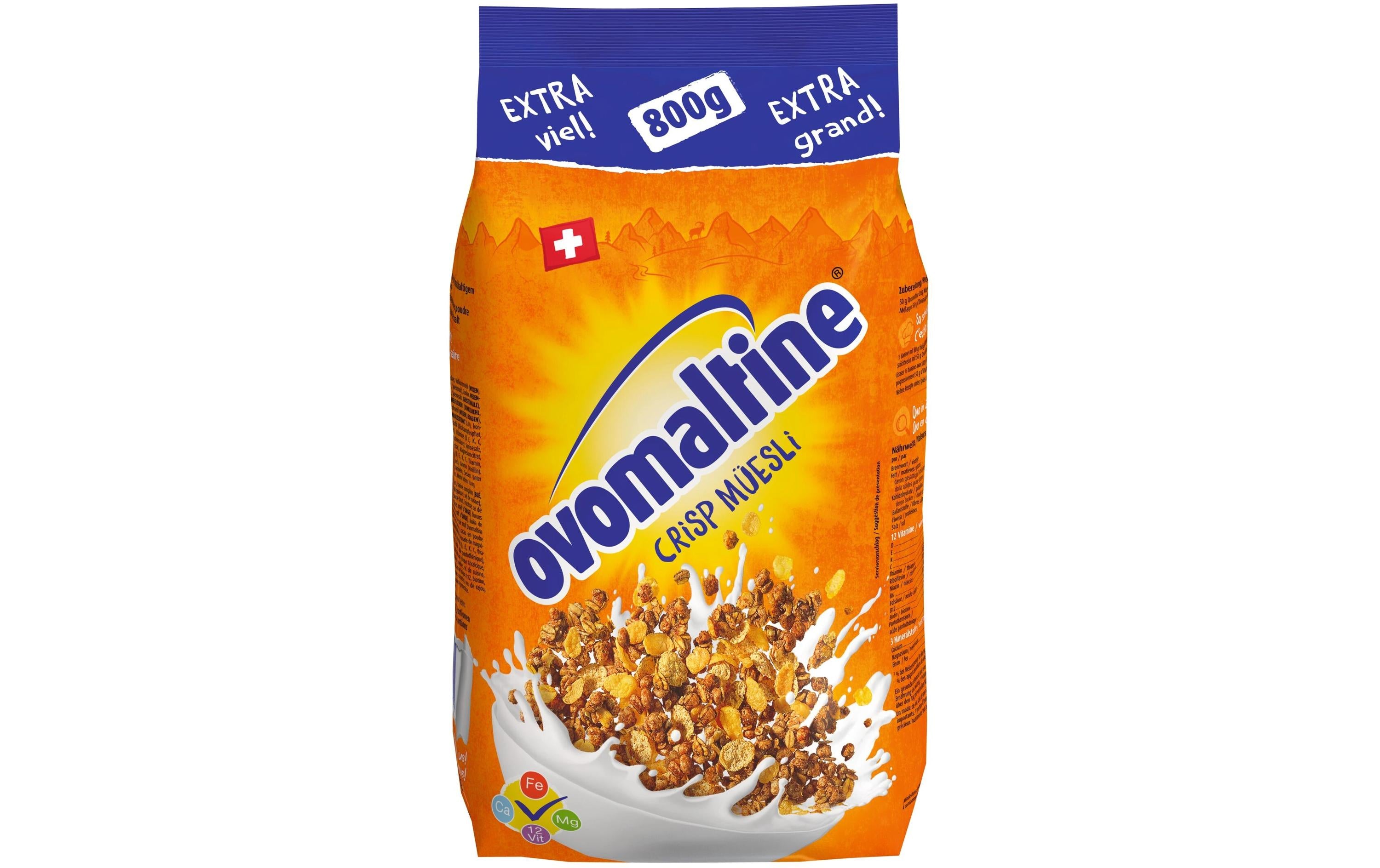 Ovomaltine Crisp Müesli 800 g