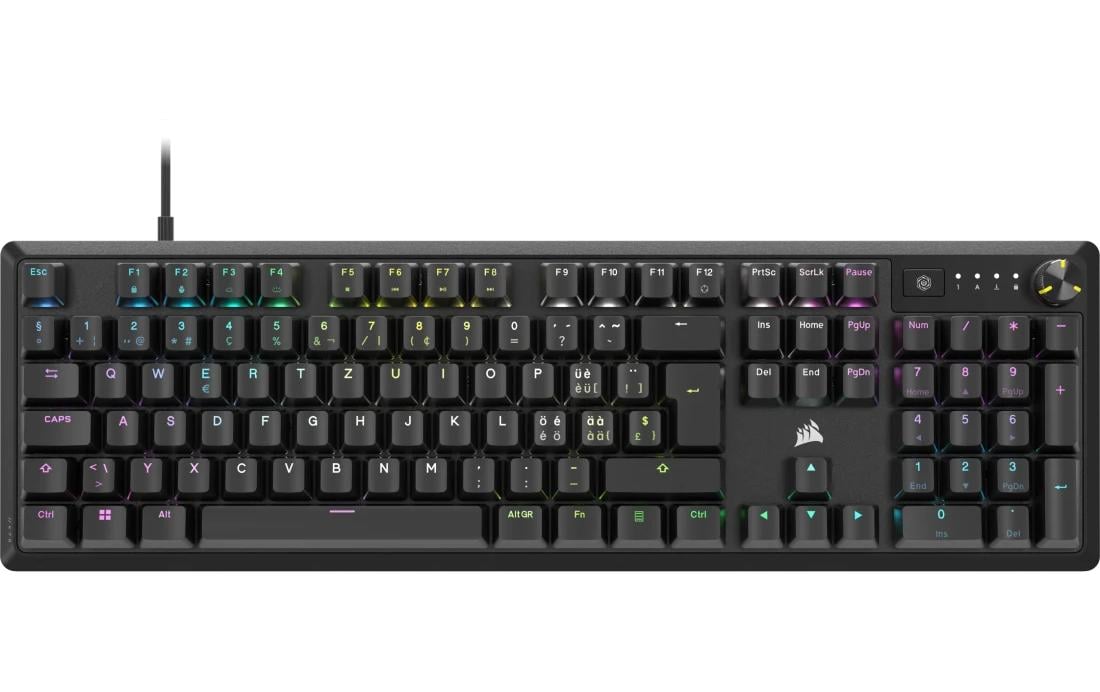 Corsair K70 CORE RGB, wired mechanic, RGB, Gaming,