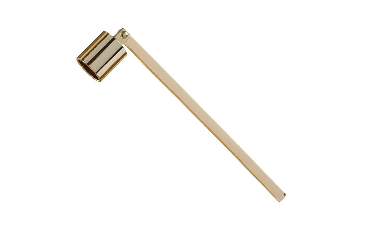 H&J Kerzenlöscher Gold, 16 cm Metall