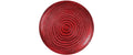 H&J Dekoteller Rot, D: 33 cm Kunststoff