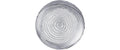 H&J Dekoteller Silber, D:33 cm Kunststoff