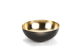 H&J Dekoschale Gold-Schwarz, D:20 cm Kunststoff