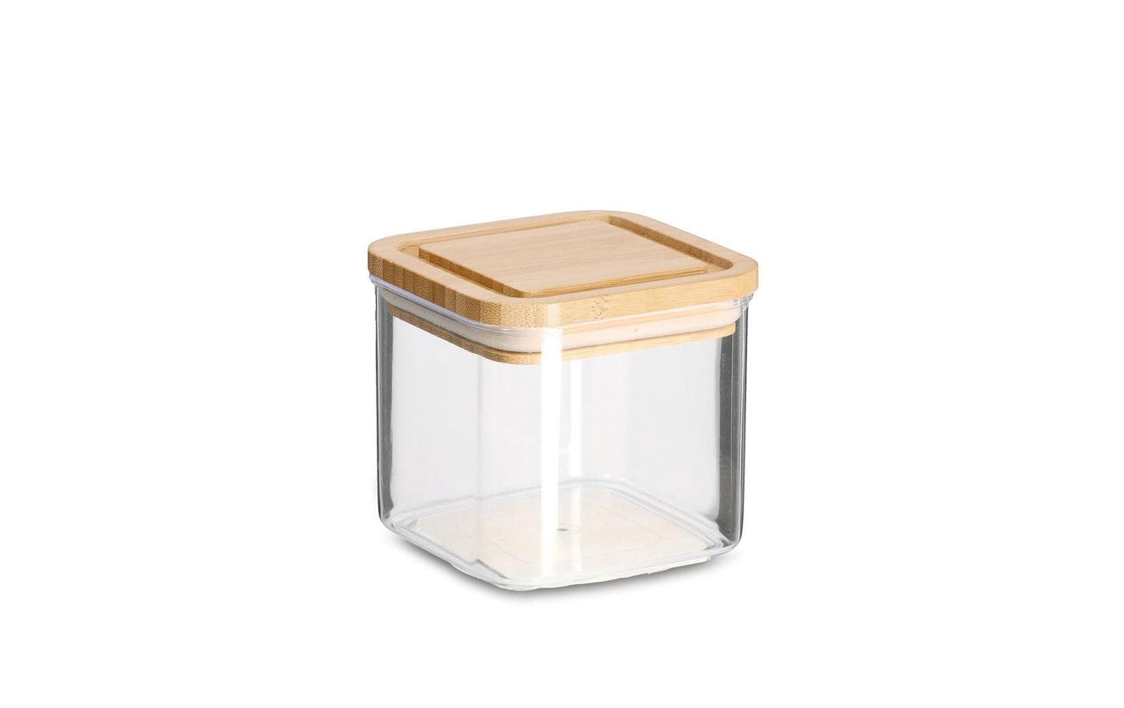 Zeller Present Vorratsdose Bambus Grösse: 10 x 10 x 9,3 cm, 500 ml