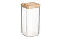 Zeller Present Vorratsdose Bambus Grösse: 10 x 10 x 19,5 cm, 1200 ml