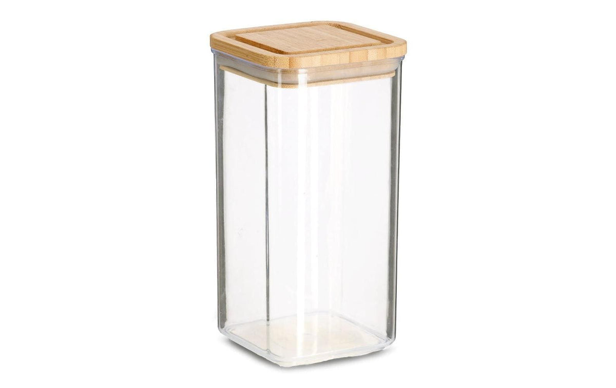 Zeller Present Vorratsdose Bambus Grösse: 10 x 10 x 19,5 cm, 1200 ml
