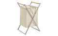 Zeller Present Wäschesammler Grösse: 36,5 x 40 x 67 cm, Beige