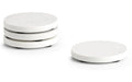 Zeller Present Glasunters. Marmor 4-tlg. Grösse: Ø 9,5 x 1 cm