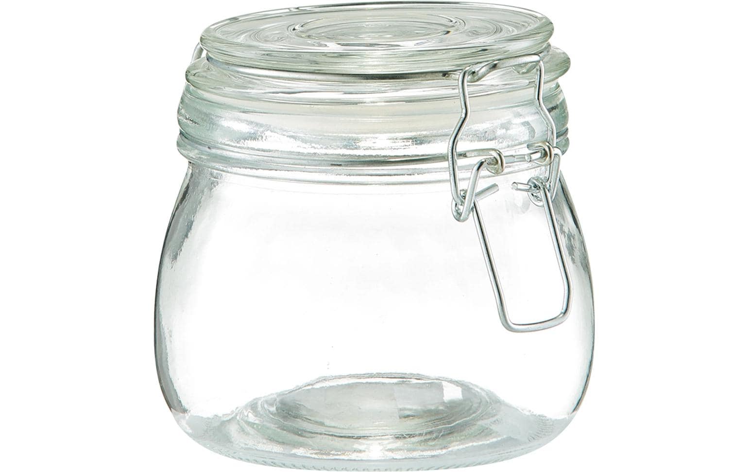 Zeller Present Vorratsglas mit Bügelver. Grösse: Ø 11 x 11 cm, 500 ml