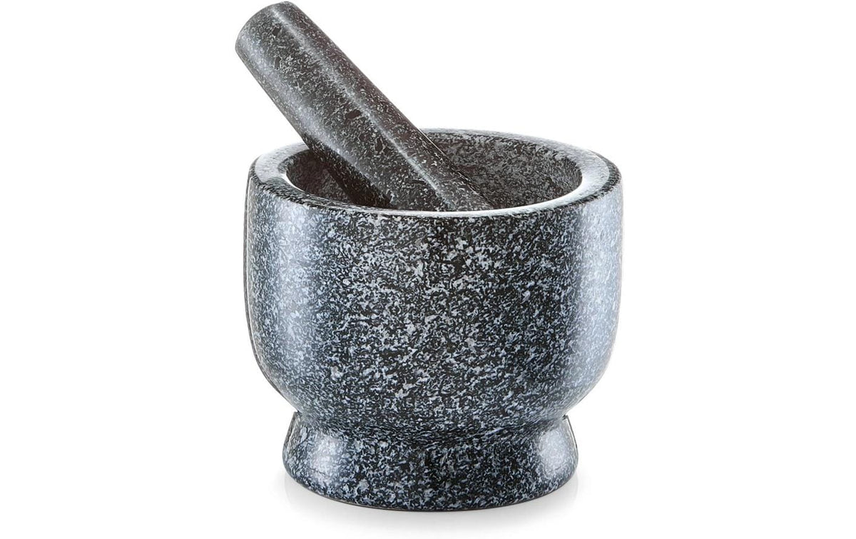 Zeller Present Mörser mit Stössel Granit Grösse: Ø 12 x 10 cm