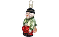 Inge Weihnachtskugel Geldscheisser Glas, D: 10 cm, handarbeit