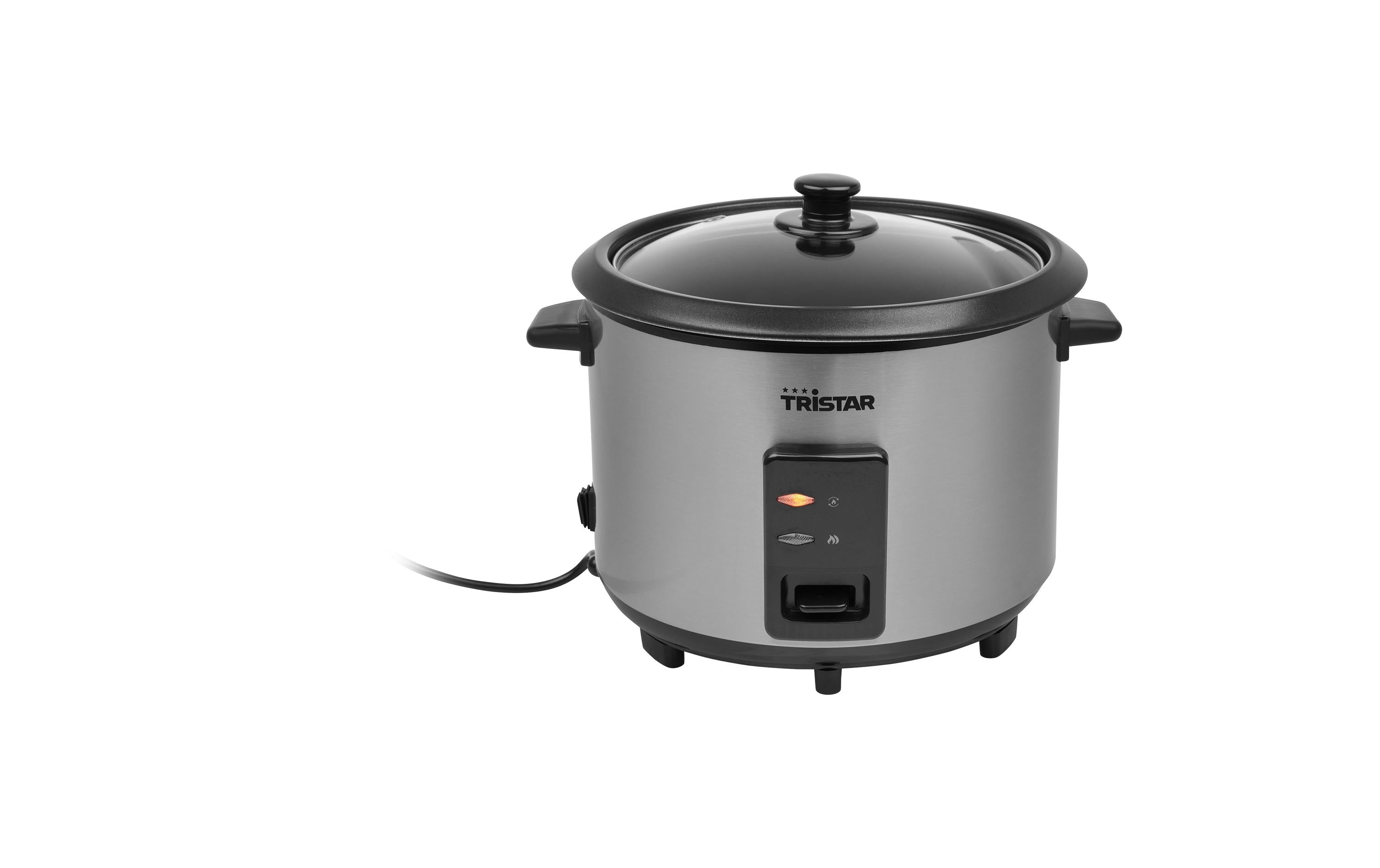 Tristar Reiskocher 1.8 Liter Edelstahlgehäuse, 700 Watt