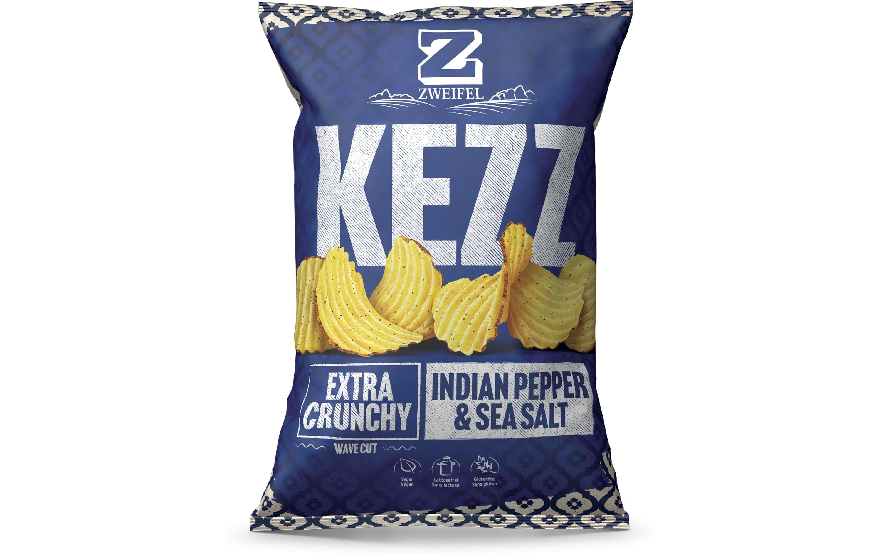 Kezz Chips Pepper & Salt 110g
