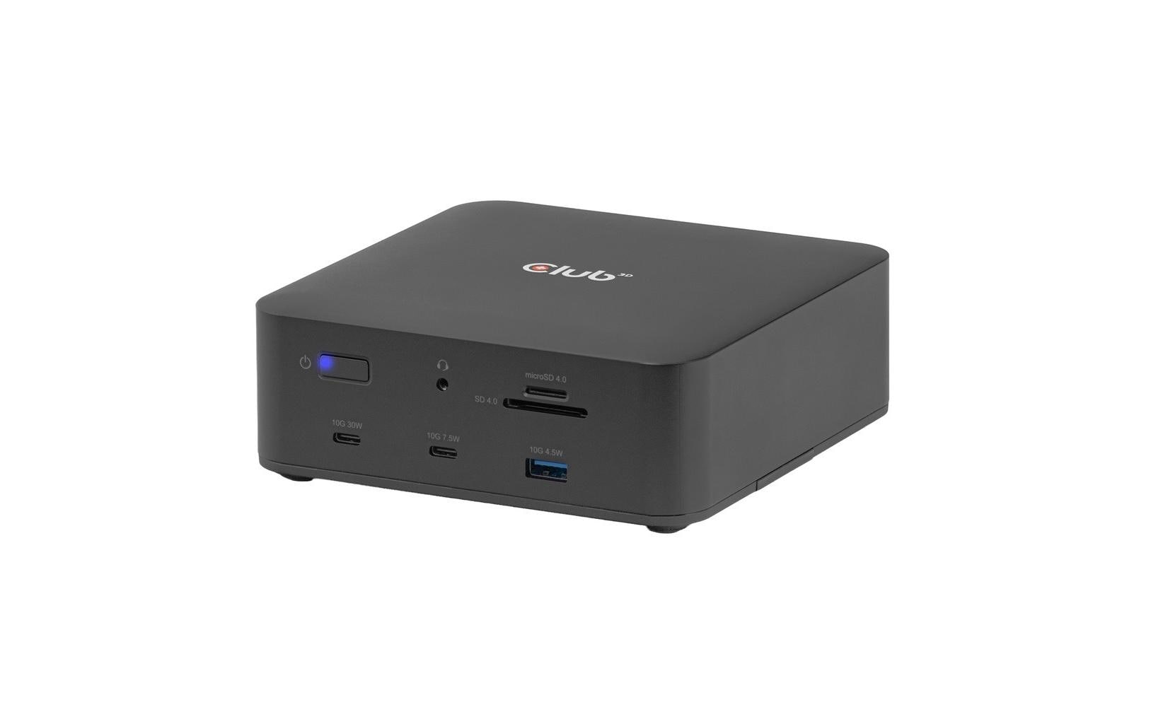 Club 3D, Thunderbolt 5 Hub 13-1 M.2 SSD 2x HDMI™ 8K60Hz