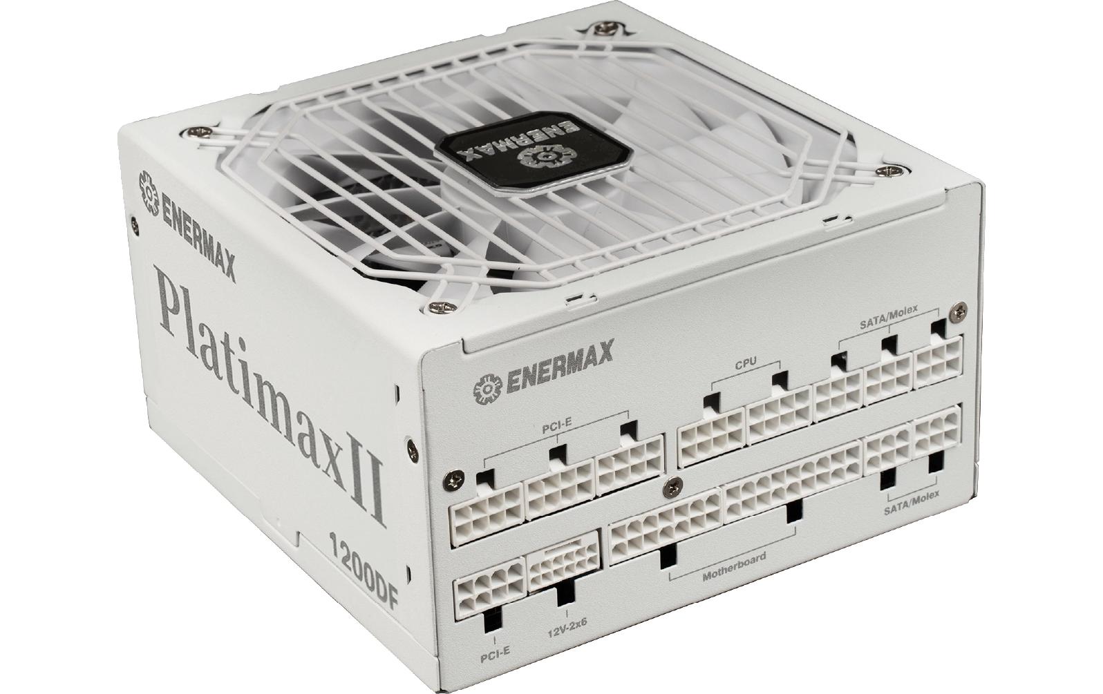 Netzteil Enermax Platimax 2 1200W White 80+ Plat., volmodular, ATX 3.1, 135mm Lüft.