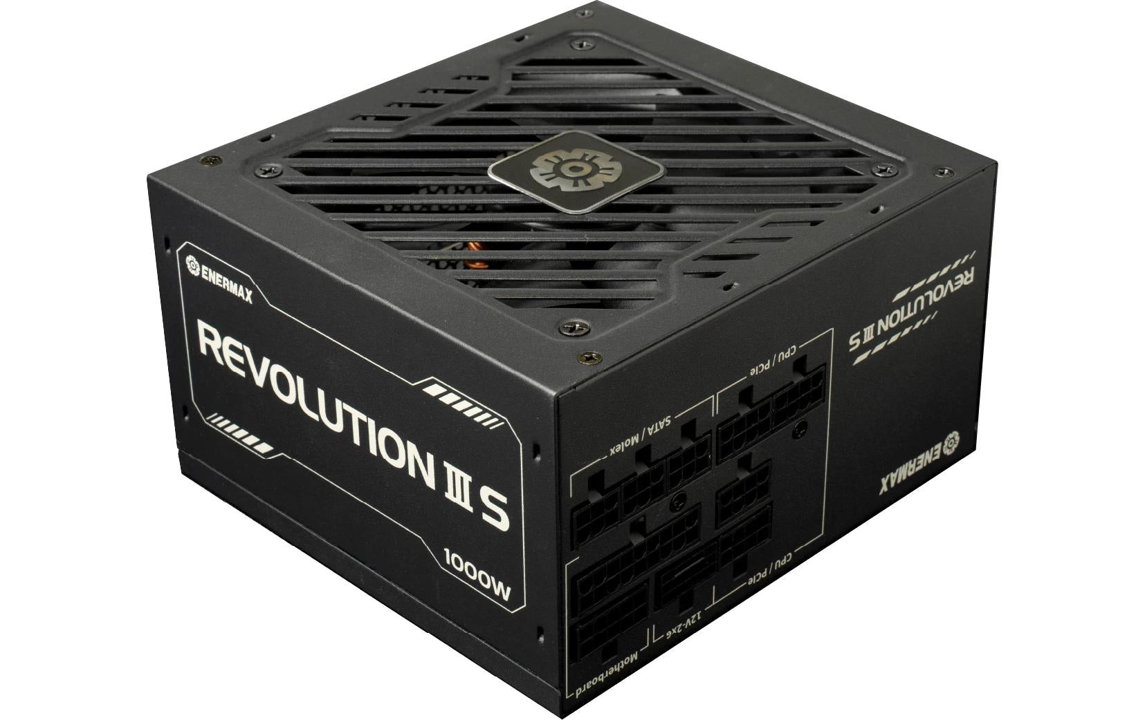 Netzteil Enermax Revolution 3 S Black 80+ Plat., volmodular, ATX 3.1