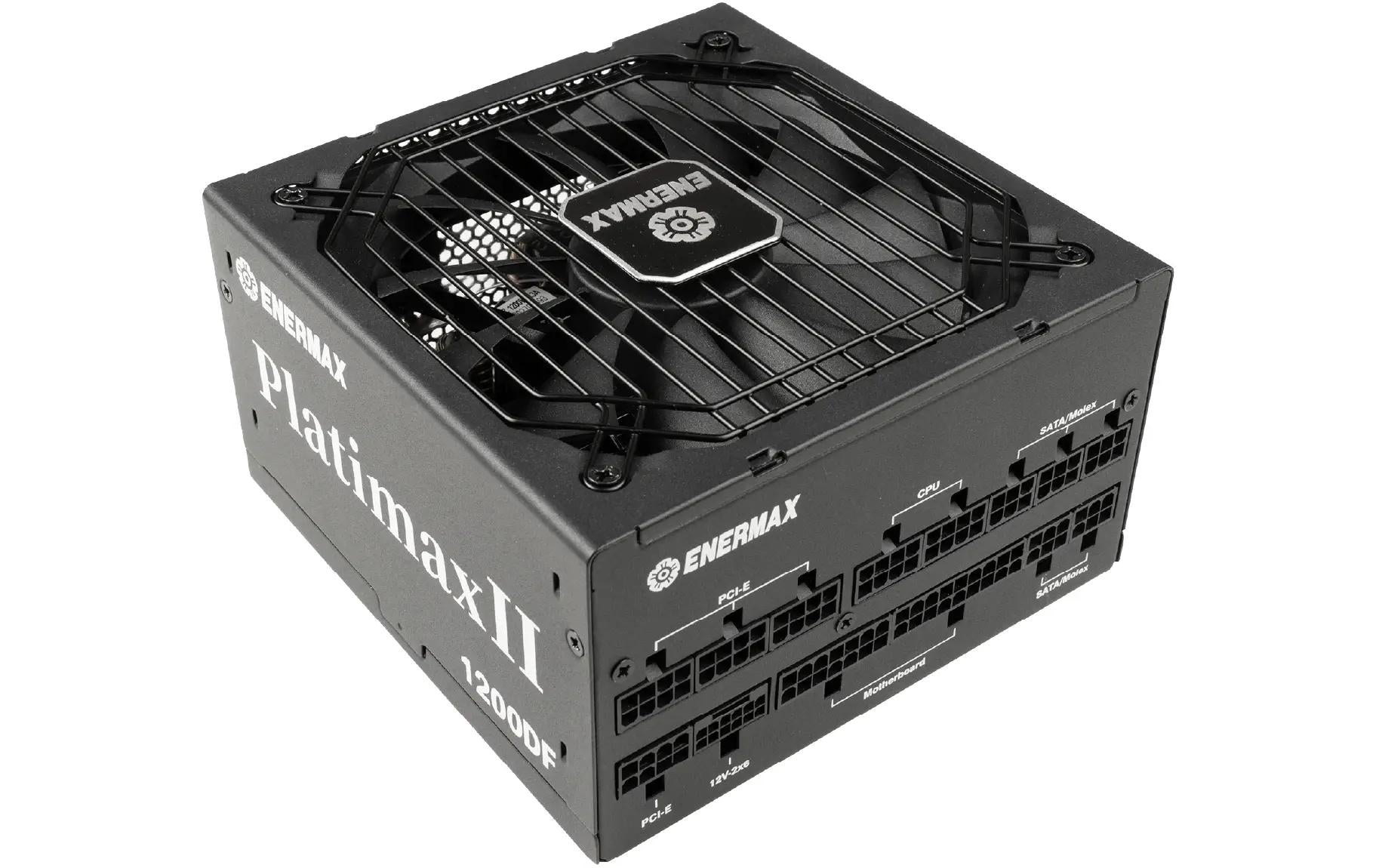 Netzteil Enermax Platimax 2 1200W Black 80+ Plat., volmodular, ATX 3.1, 135mm Lüft.